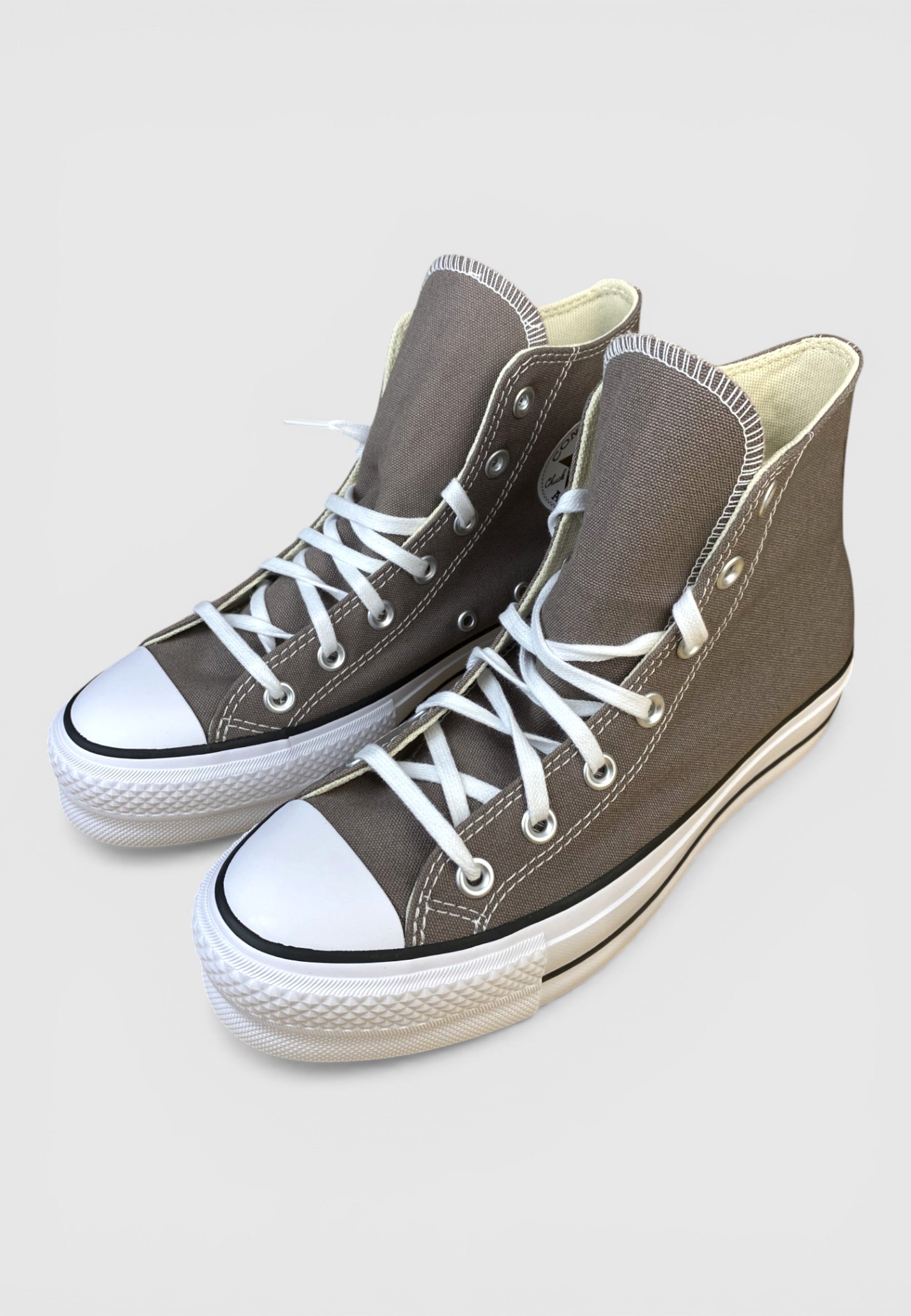 Converse Ctas Lift Hi Marron