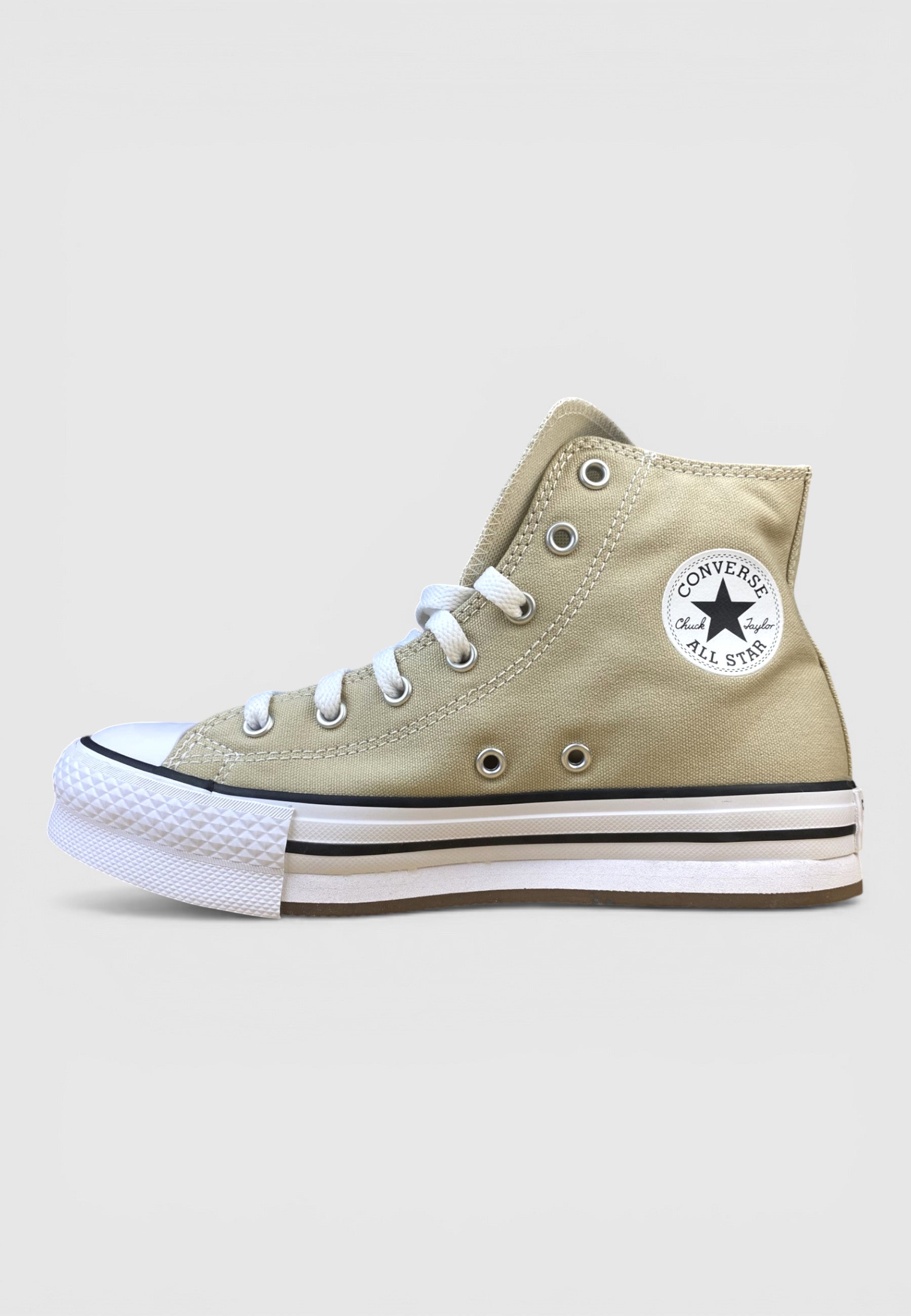 Converse Ctas Eva Lift Hi Beige