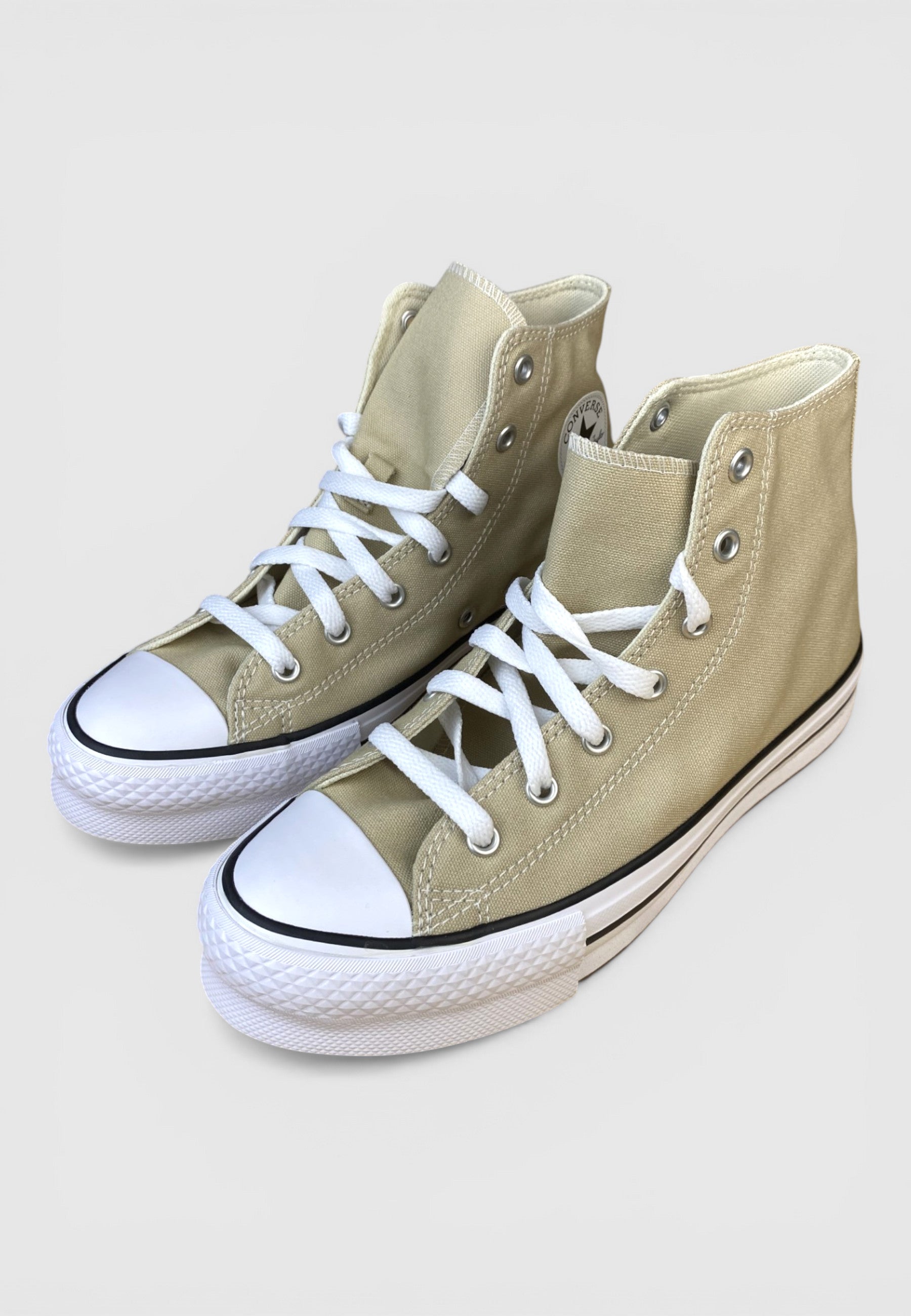 Converse Ctas Eva Lift Hi Beige