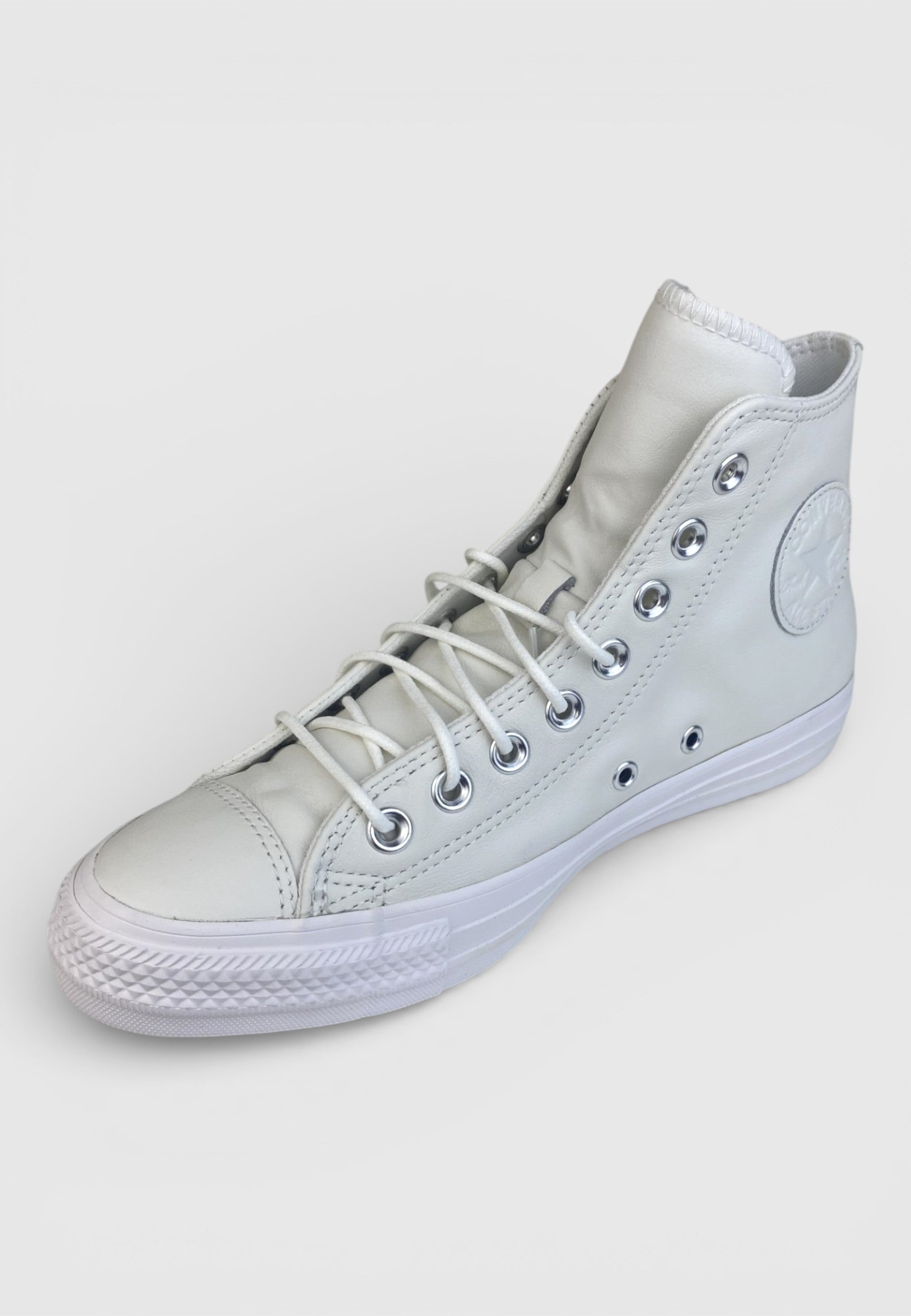 Converse CTAS Hi Blanc Cuir