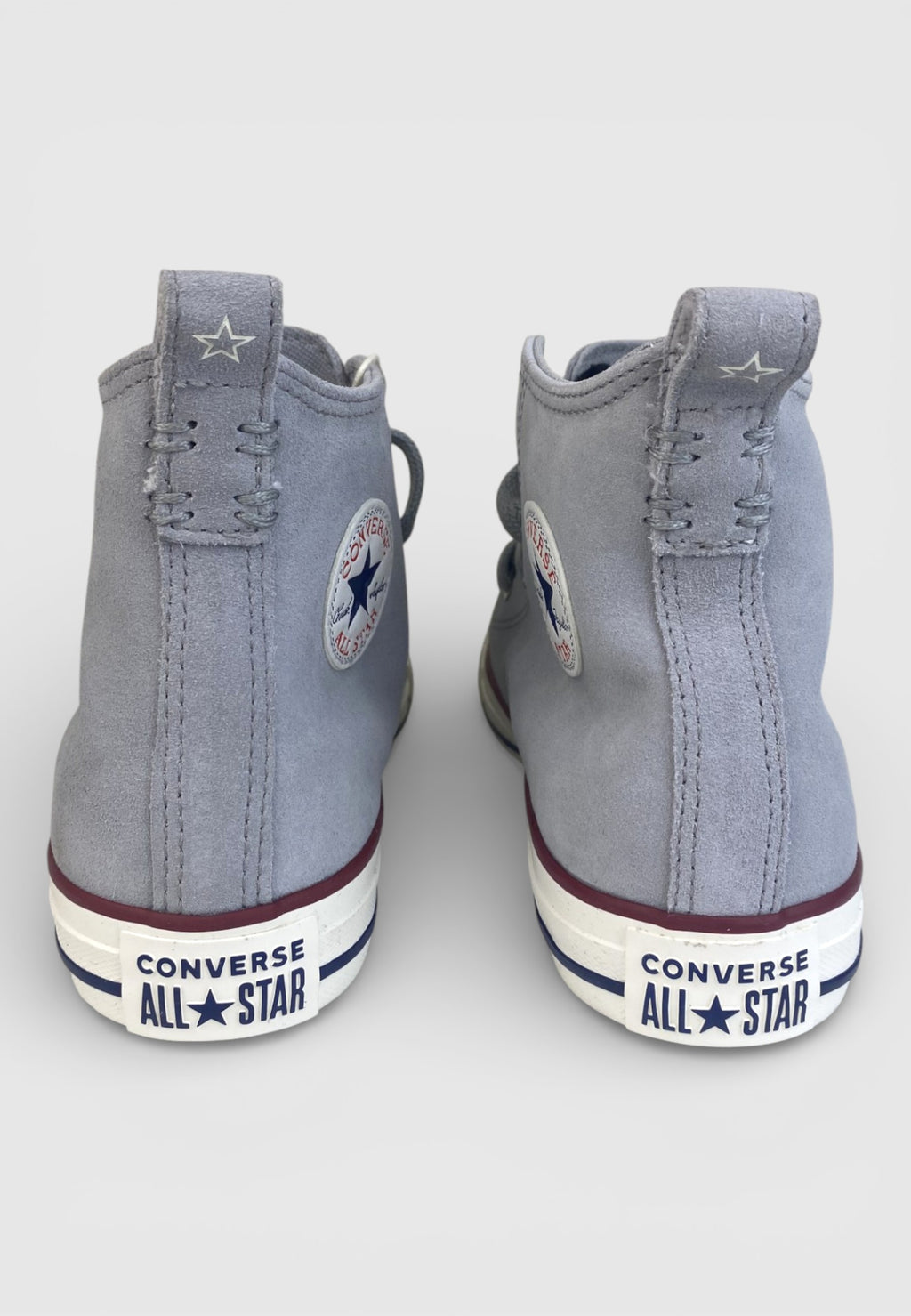 Converse CTAS Hi Grise et Rouge