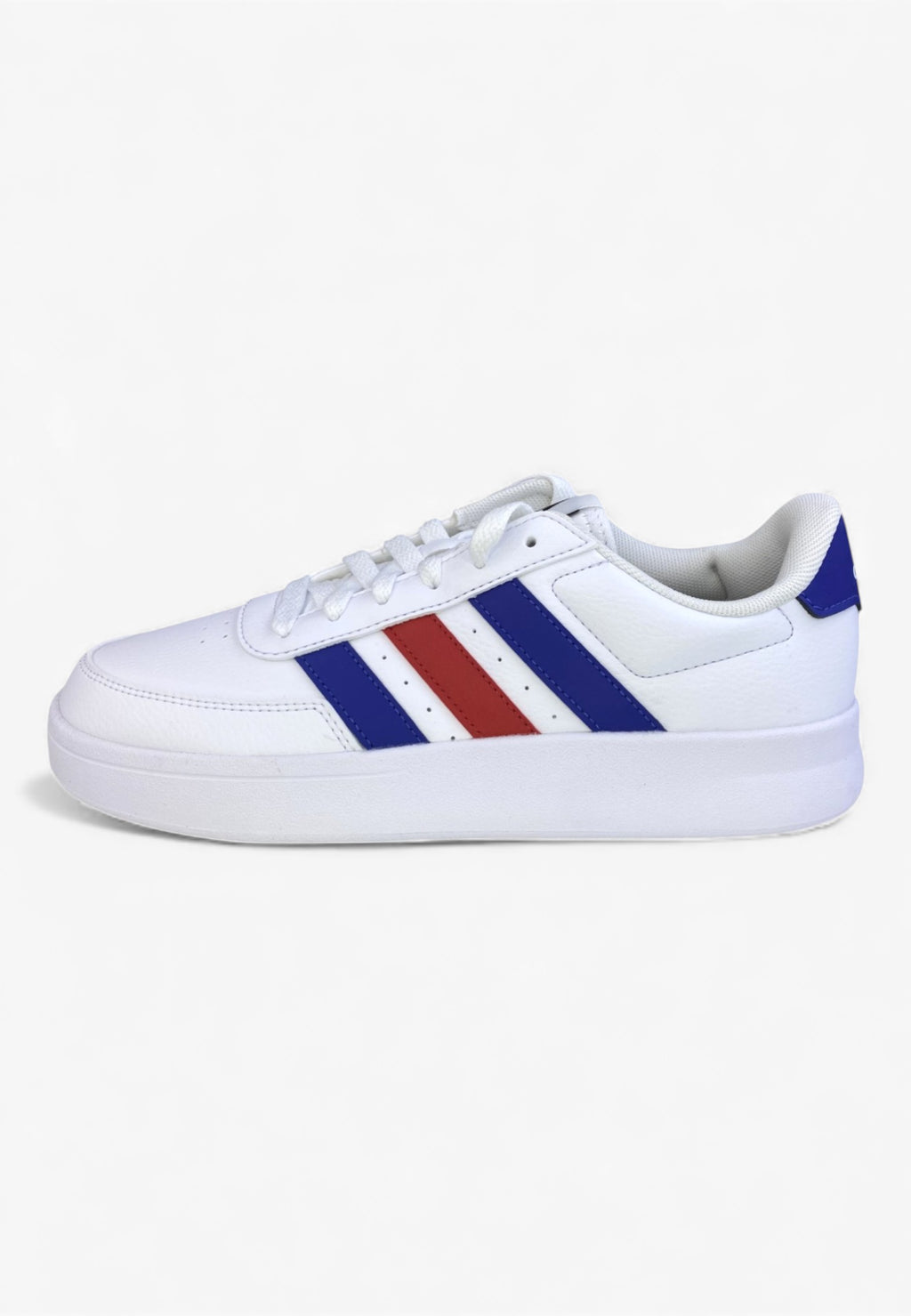 Adidas Breaknet 2.0 Blanche, Rouge et Bleue