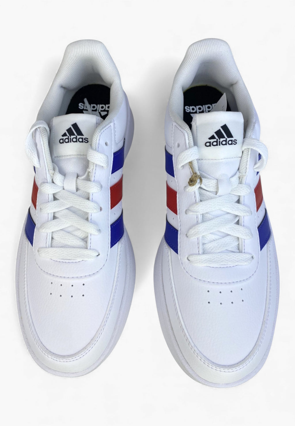 Adidas Breaknet 2.0 Blanche, Rouge et Bleue