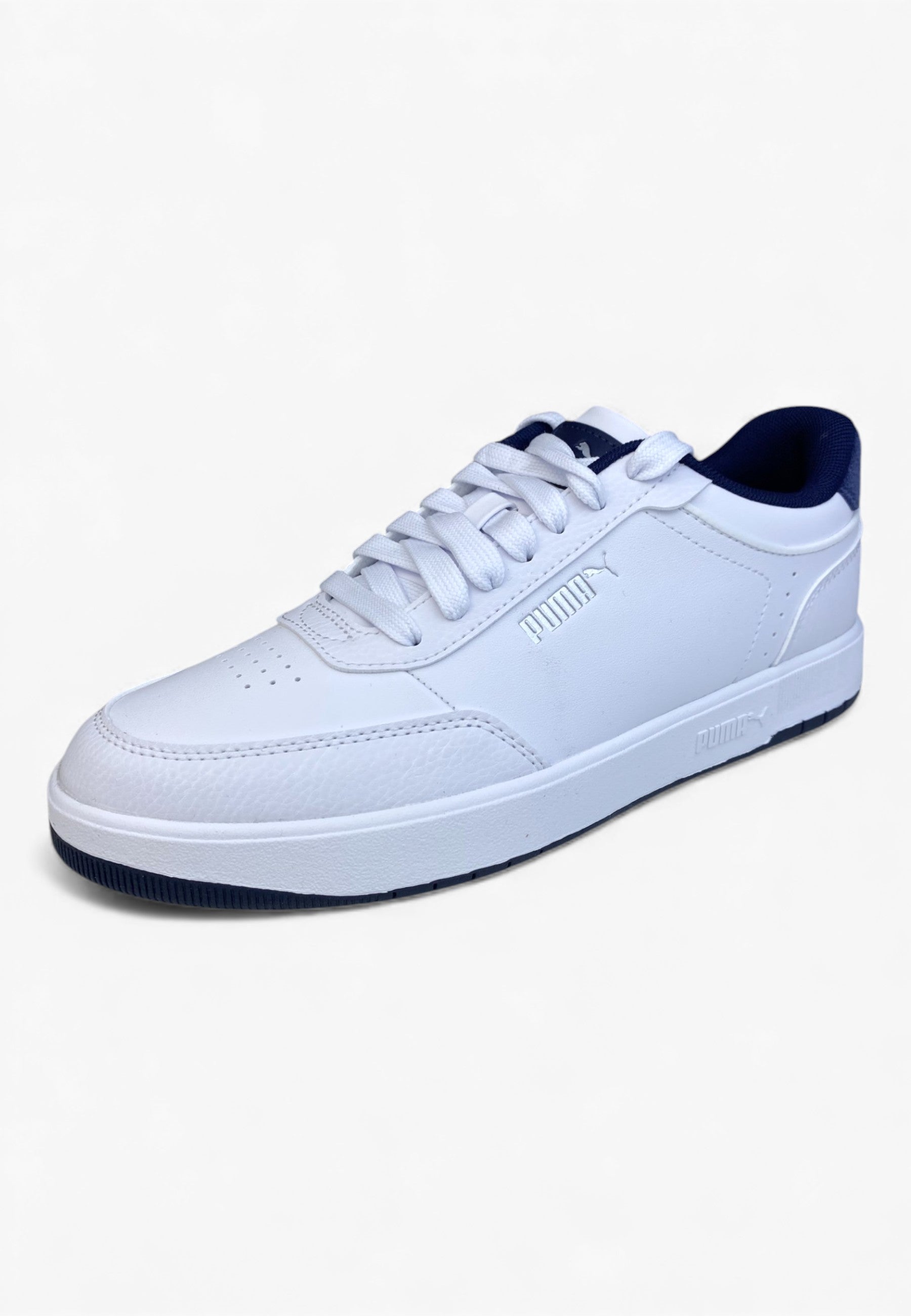Puma Canasta Blanche et marine