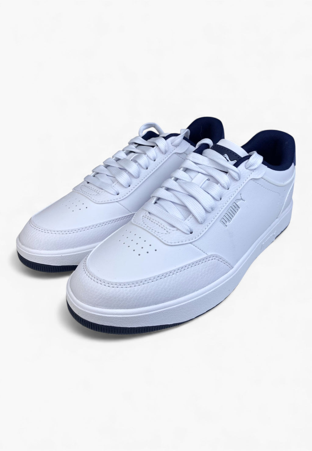 Puma Canasta Blanche et marine