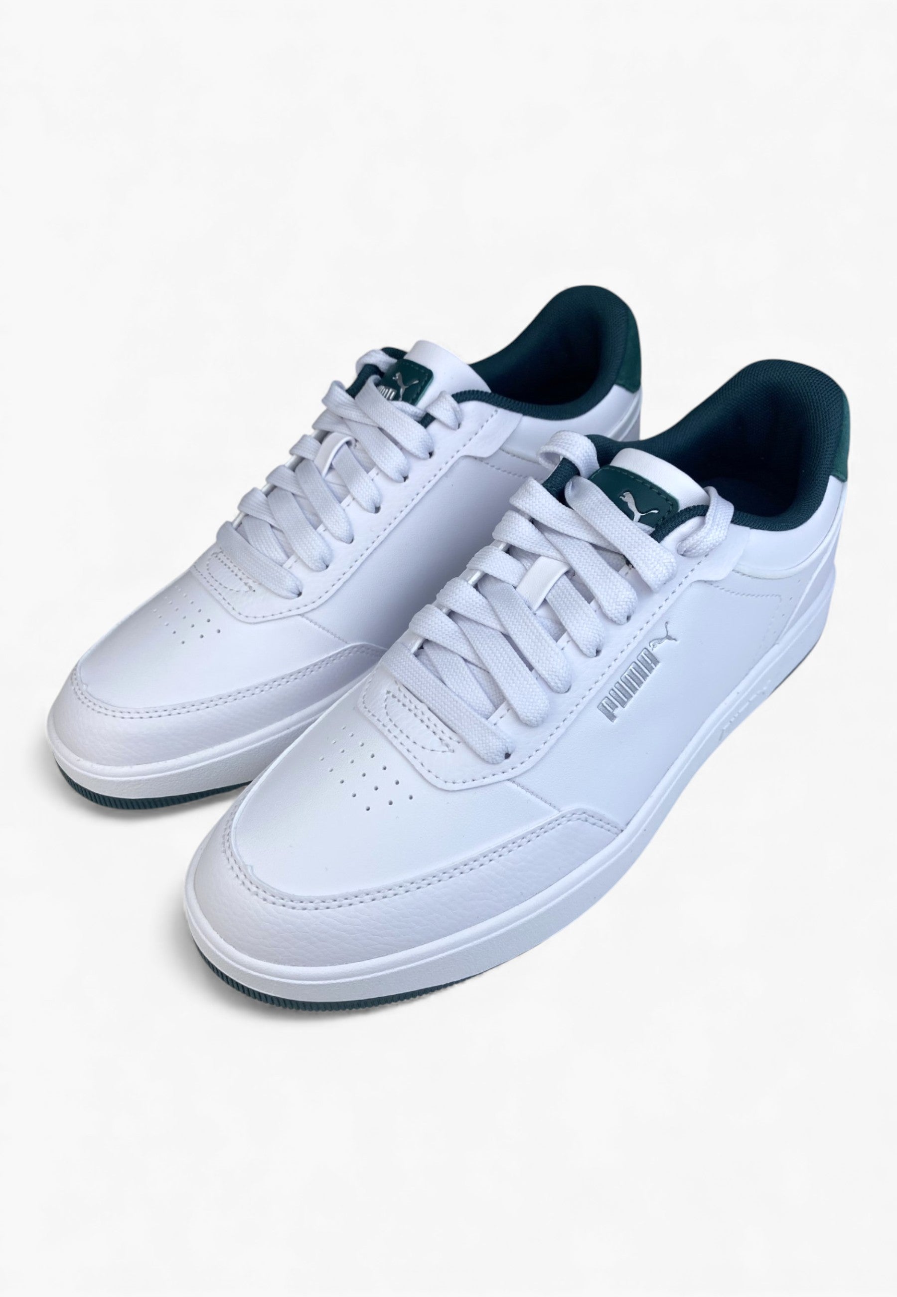 Puma Canasta Blanche et verte