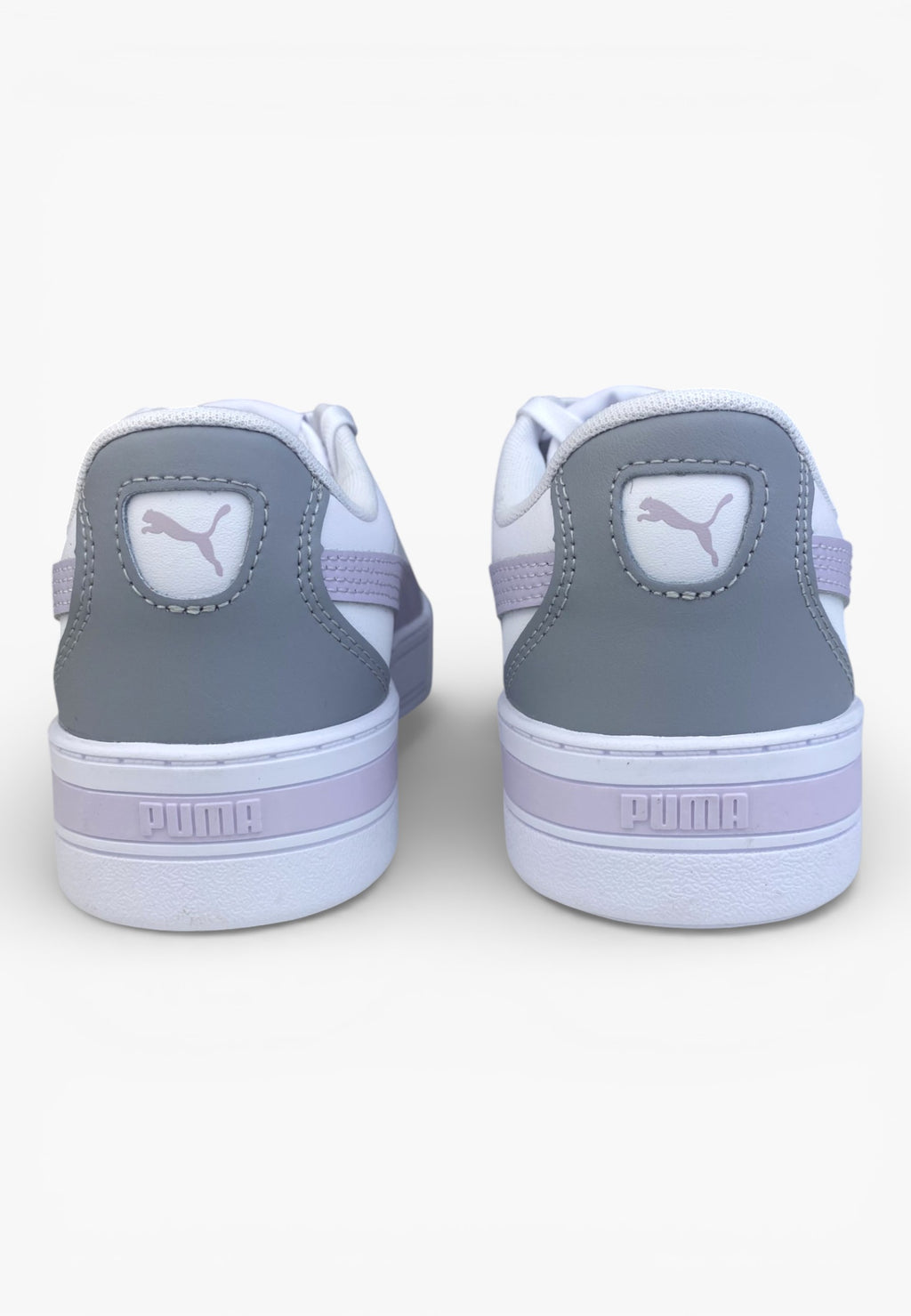 Puma Skye blanche, violette et grise