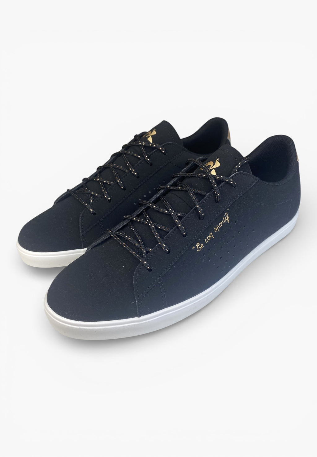 Le Coq Sportif Agate Metallic Noire