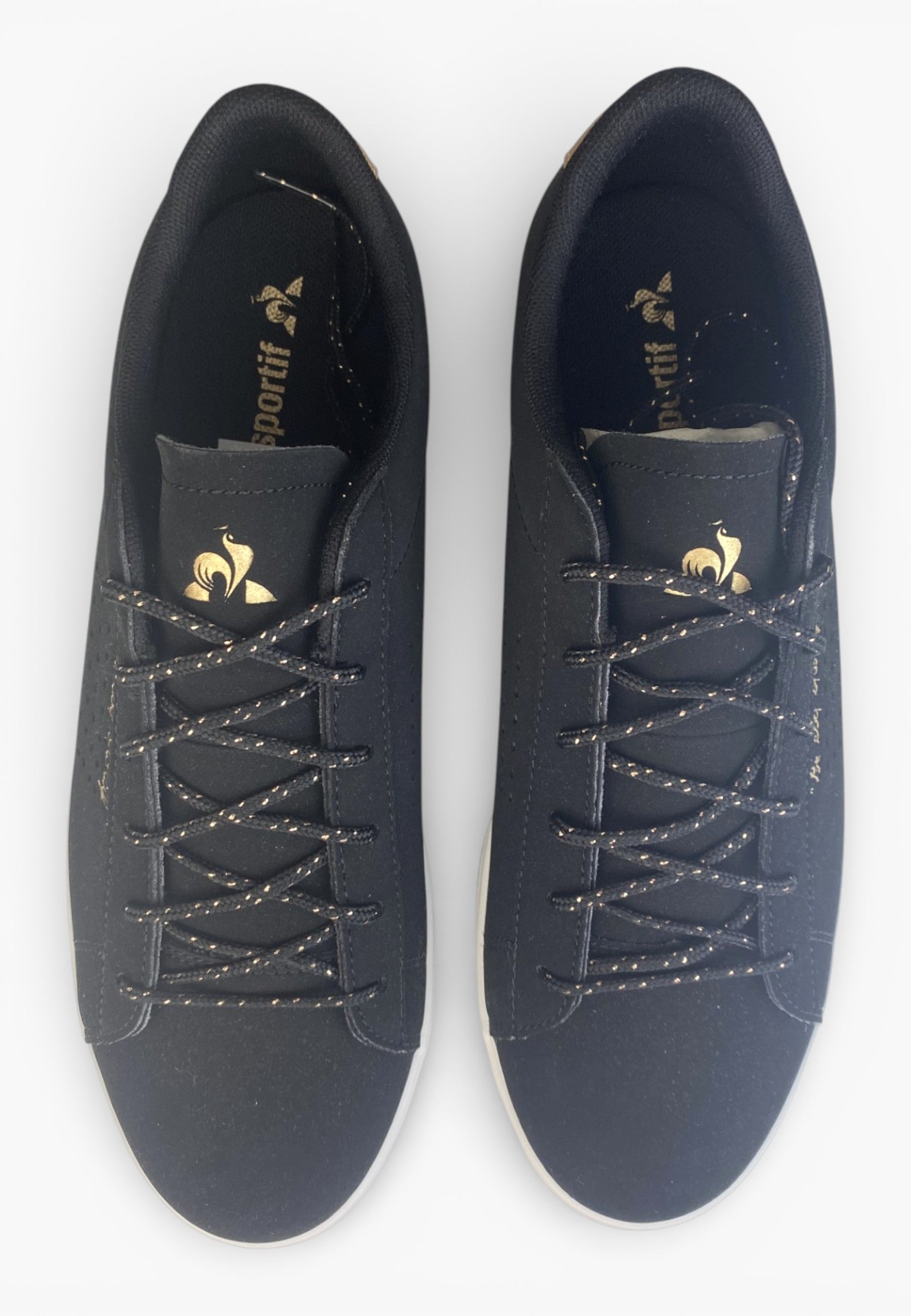 Le Coq Sportif Agate Metallic Noire