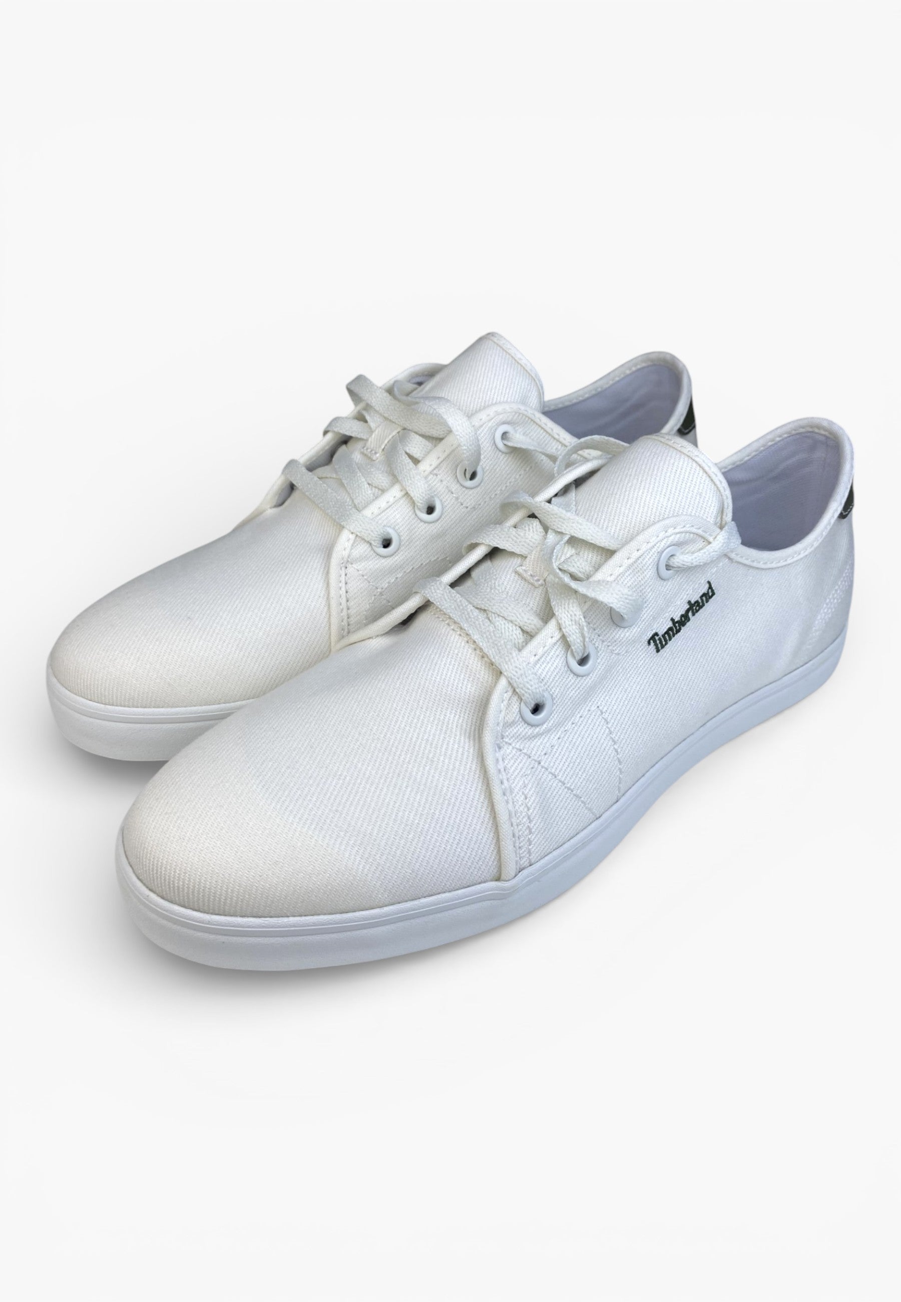 Timberland Blanche Toile